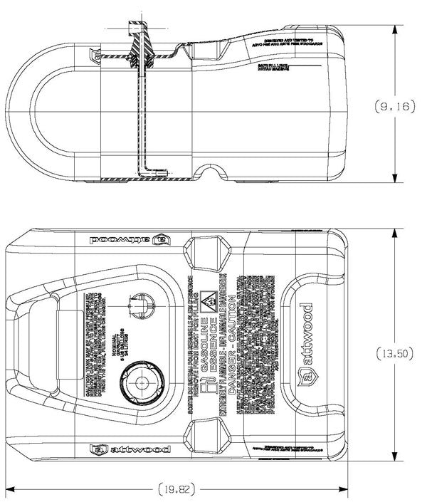 Attwood Marine 8806lpg2 Fuel Tank - image 7