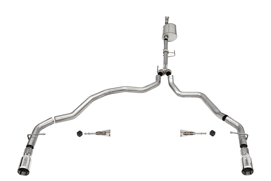Corsa Performance Sport Cat Back System Single Dual Exhaust System Kit 21167 - image 1