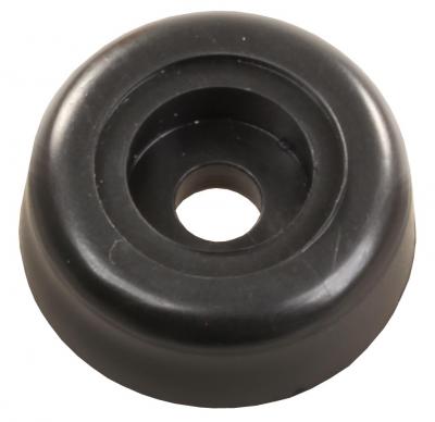 JR Products Door Stop Bumper (11005) – Color: Black
