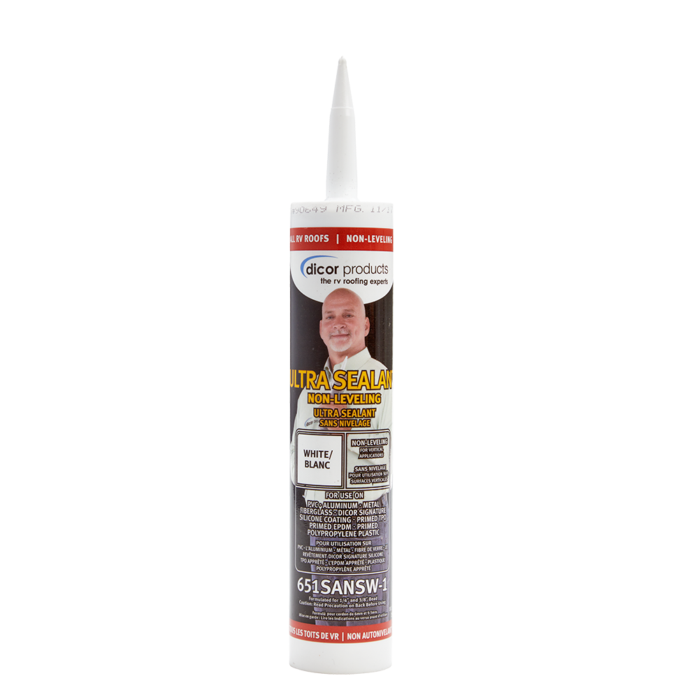 Dicor Corp. Roof Sealant (651SANSW1) – Unit Size: 10.3 Ounce Tube