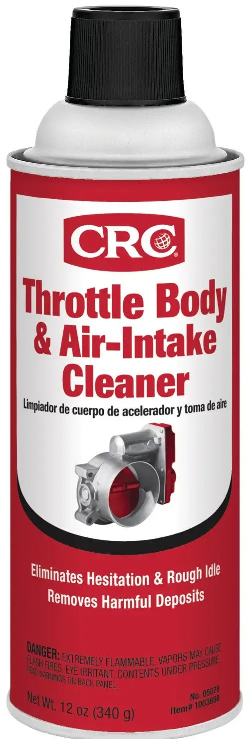 CRC Industries 05078 Low-VOC Intake/Throttle Cleaner, 12 oz - image 1