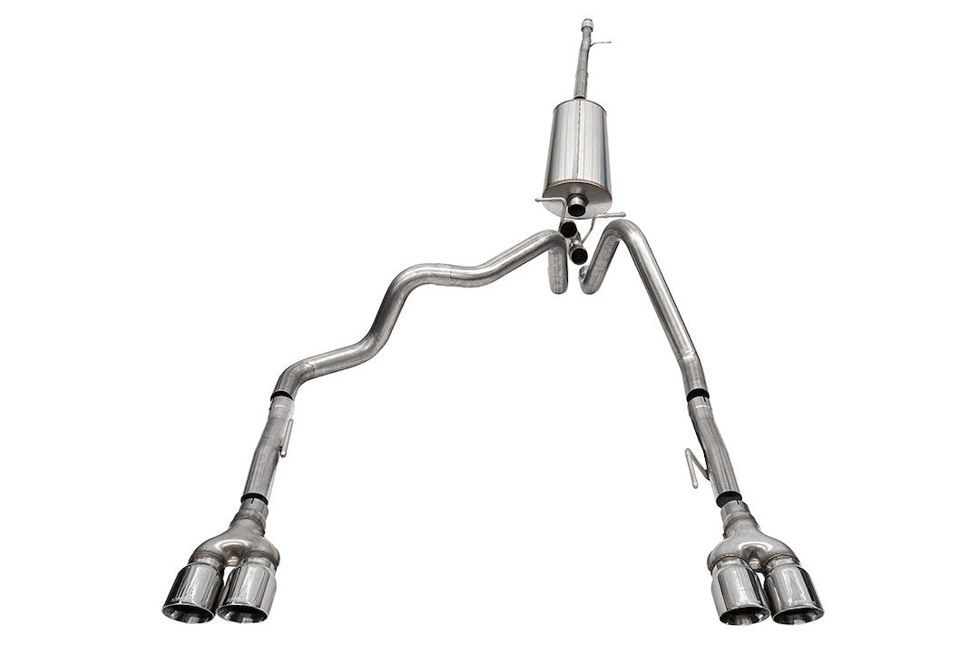 Corsa Performance Sport Cat Back System Single Quad Exhaust System Kit 21202 - image 1