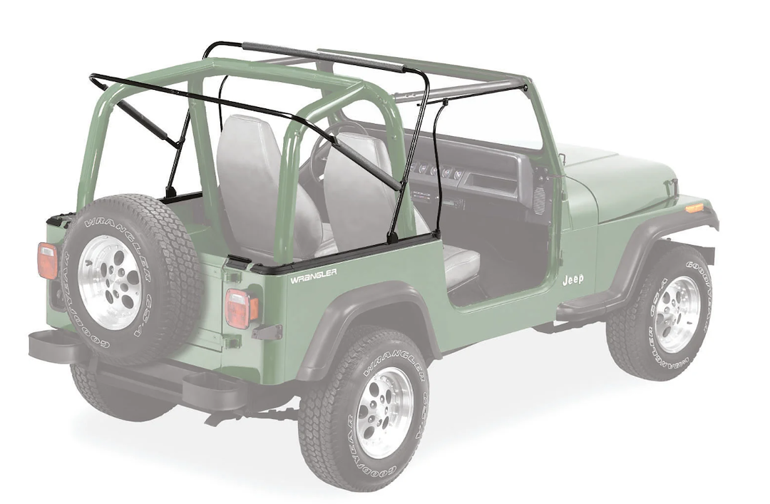 Bestop 51595-01 Supertop Black Soft Top - image 1