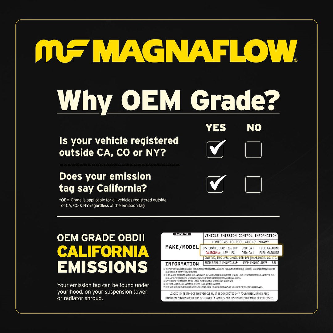 MagnaFlow 52186 Direct-Fit Equinox and Terrain Converter