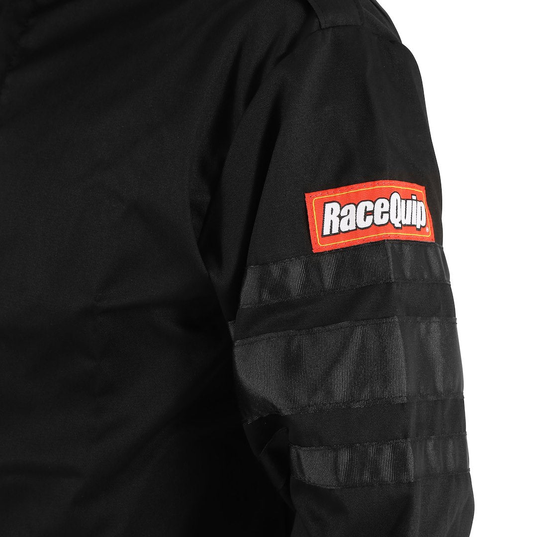 Racequip 111006 Black Single-Layer Racing Jacket