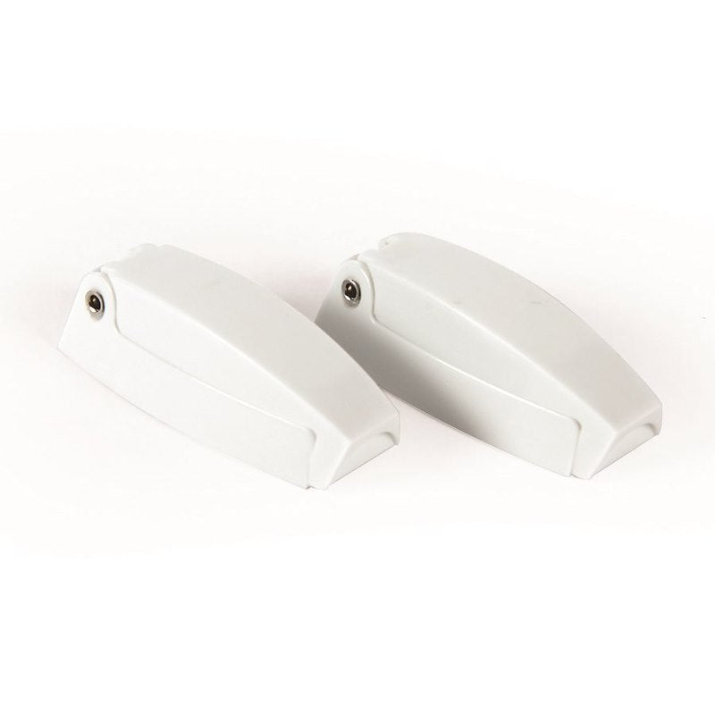 Camco 44173 RV Baggage Door Catches – C-Clip Style, (Pack of 2)