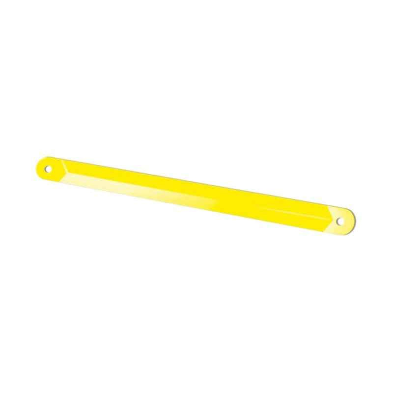 Stabilizer Jack Lock Arm – Frame Mounted Support Arm Yellow Steel