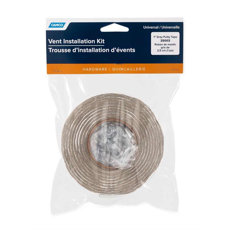 Camco Roof Vent Installation Kit (25003) – Type: Metal RV Roof
