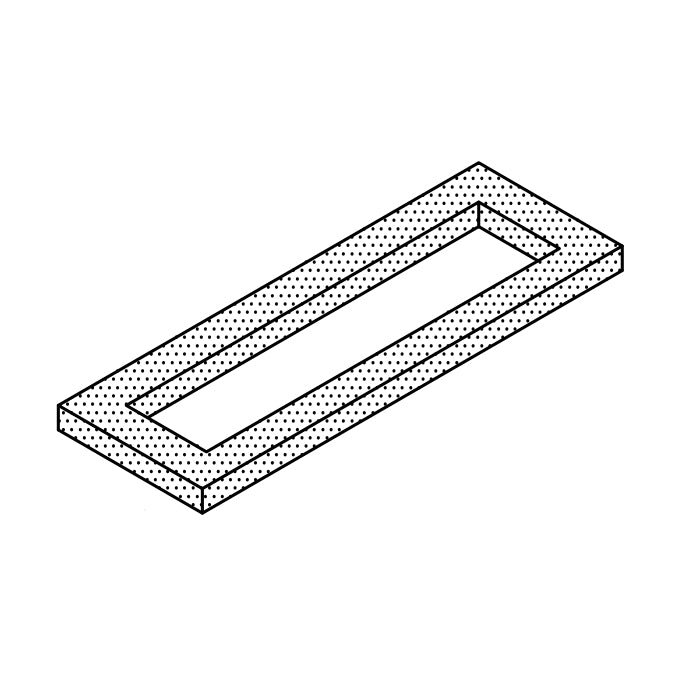 Suburban 070853 Furnace Bottom Duct Gasket for SF (Except SF-42)