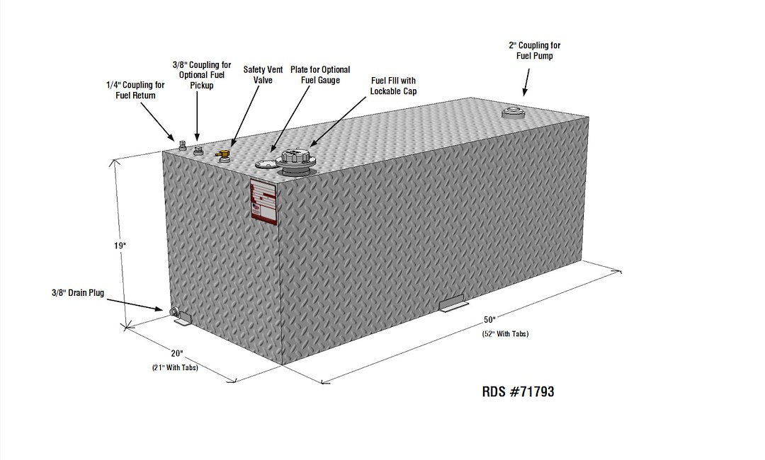 Rds Tanks 71793 Liquid Transfer Tank - image 4