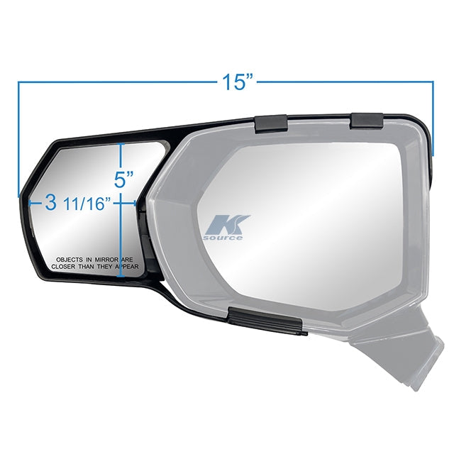 K-Source 80950 Exterior Towing Mirror - image 5