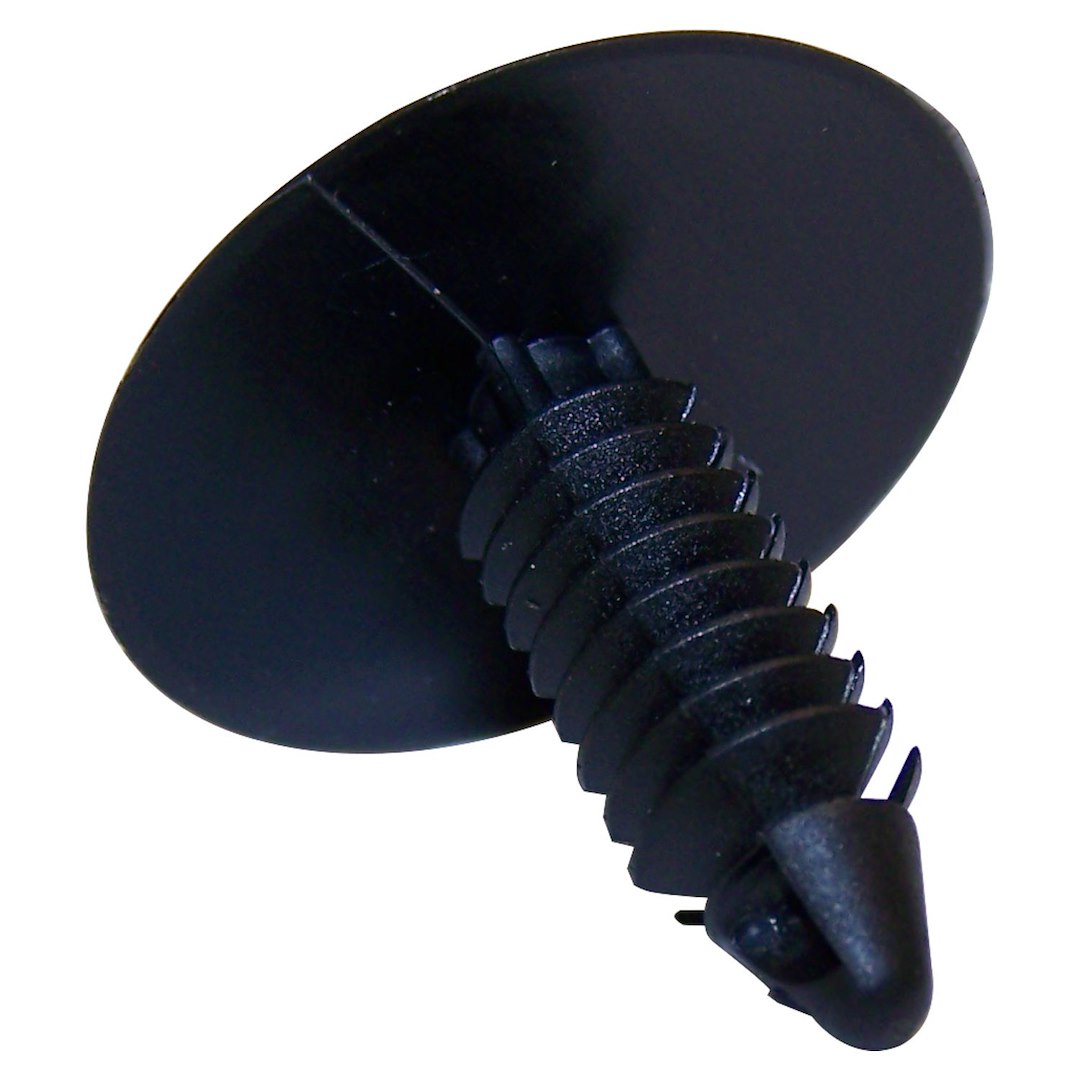 Crown Automotive 6506293AA Black Button-Head Panel Retainer - image 1