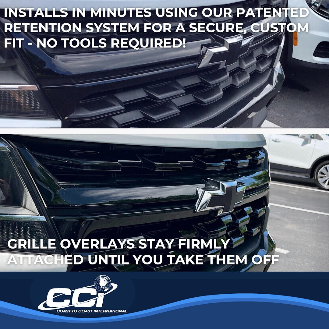 Coast To Coast GI181BLK Black Colorado Bar Grille Overlay - image 4