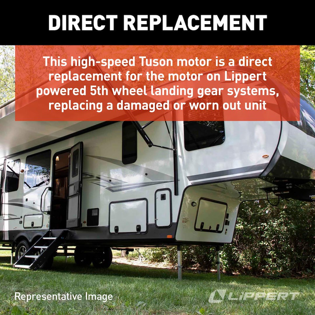 Lippert Components 141893 Trailer Landing Gear Motor - image 7