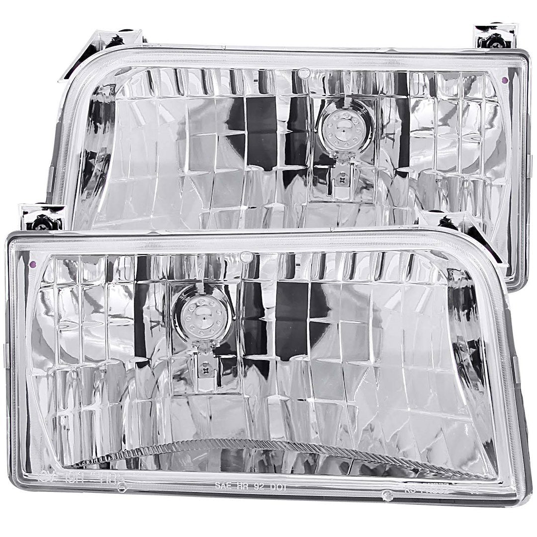 ANZO USA Crystal Reflector Beam Halogen Sealed Beam Headlight Assembly 111247 - image 1