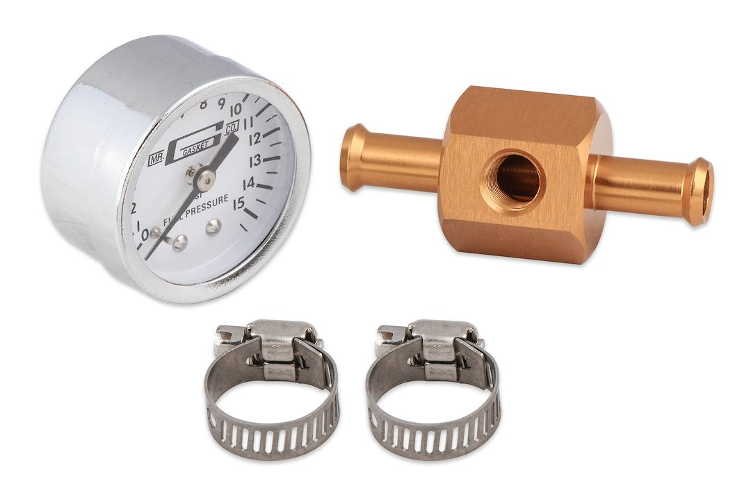 Mr. Gasket 1560 Fuel Pressure Gauge and Adapter