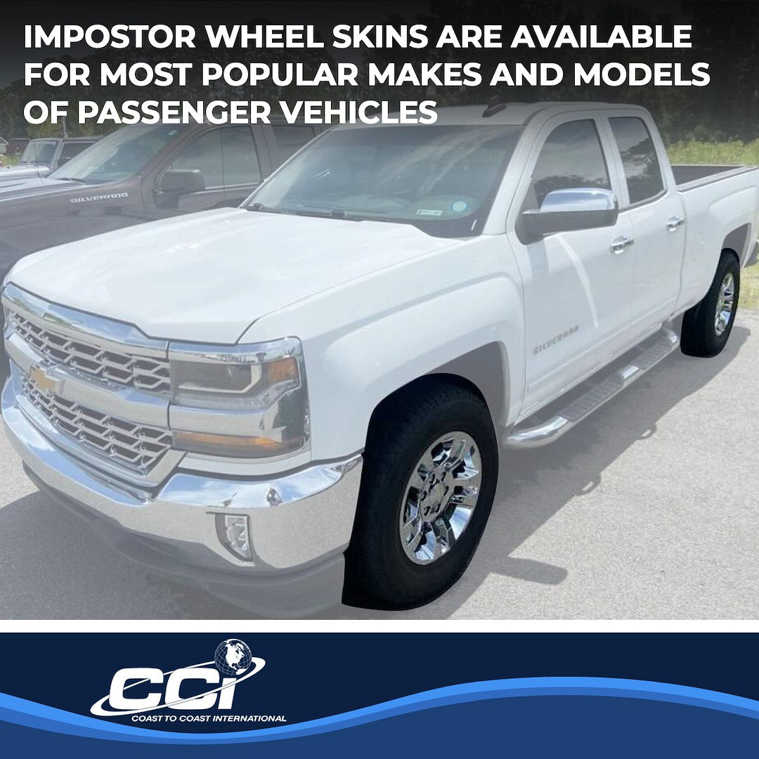 Coast To Coast IMP377XN Chrome Silverado Impostor Wheel Skins - image 6