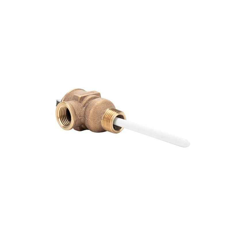Hot Water Heater Pressure Relief Valve – 4" Probe, 1/2” NPT Threaded