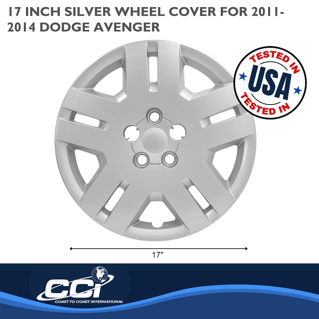Coast To Coast 46817S Avenger Silver Split-Spoke Covers - image 3