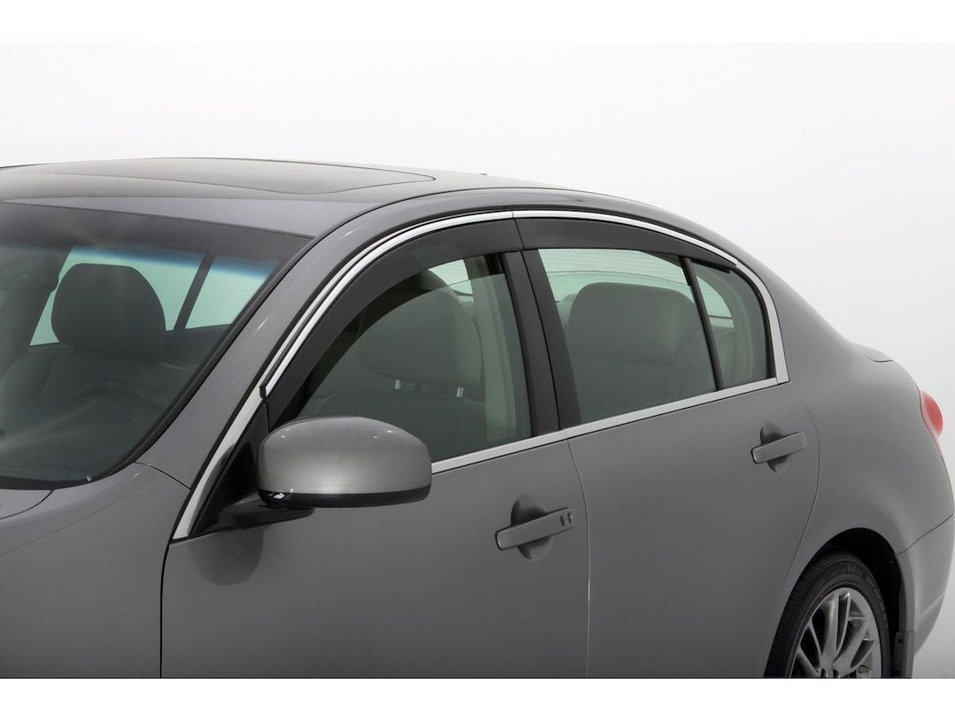 Husky 2884081 Low Profile Ventvisor Tape-Mount Rain Guards