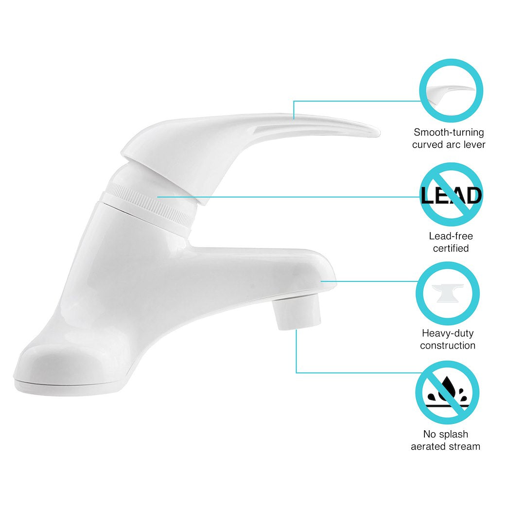 Dura Faucet Df-Pl100-Wt Faucet - image 4
