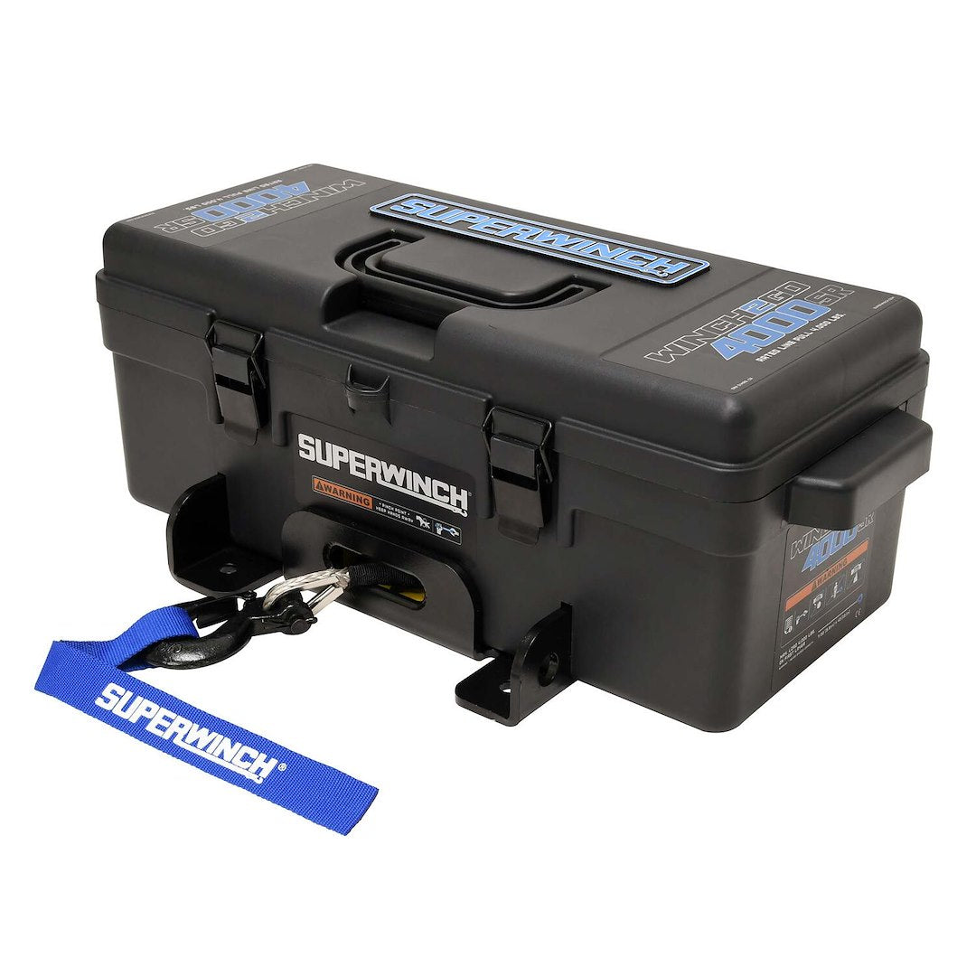 Superwinch 1140232 Winch2Go 4,000-lb Synthetic Rope Winch