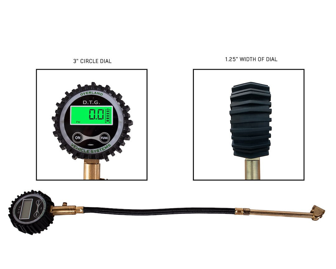 Overland Vehicle Systems 12010001 Tire Pressure Gauge - image 7