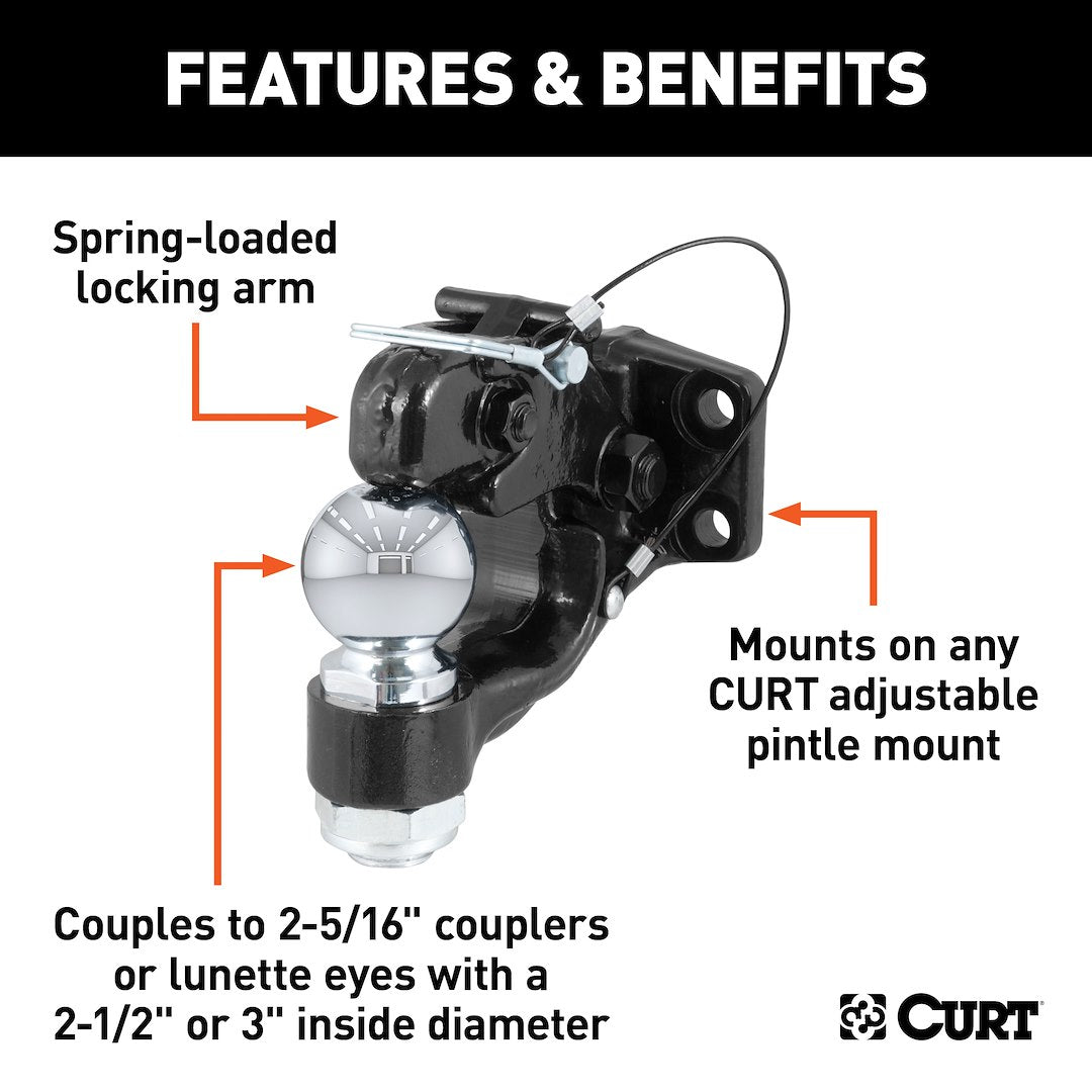 Curt 48200 Pintle Hook - image 2