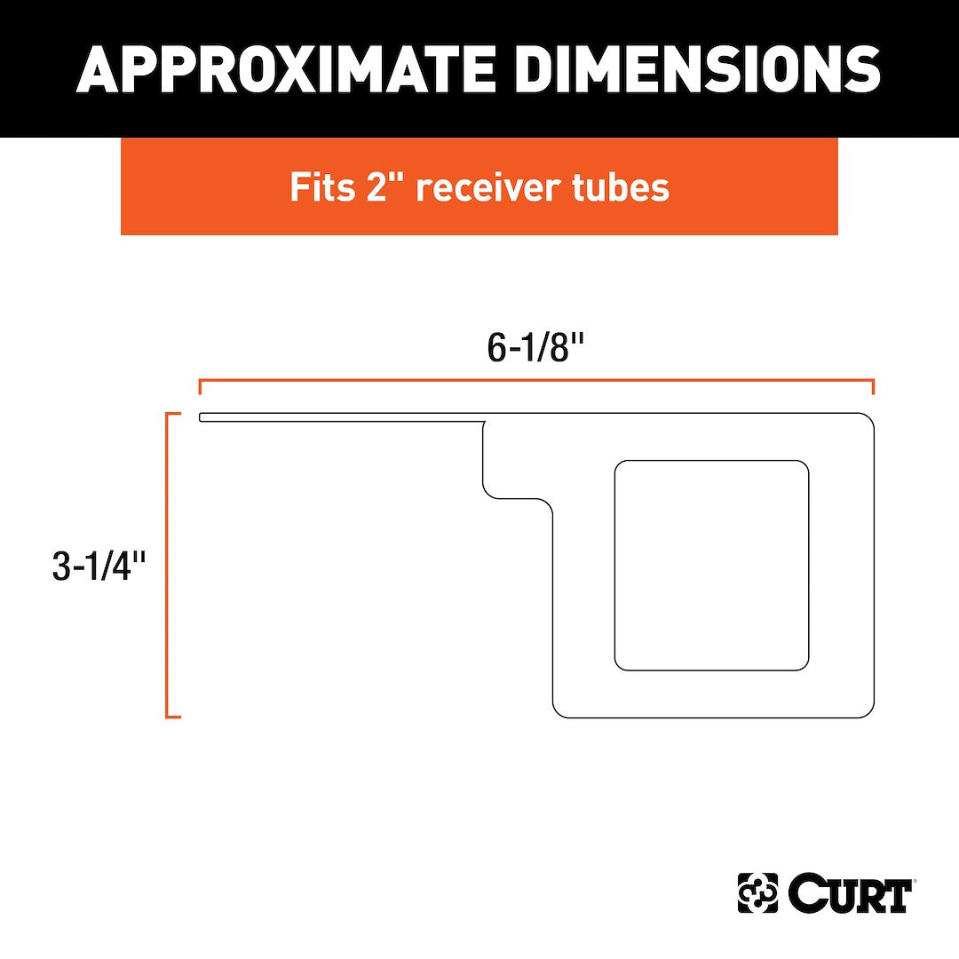 CURT Trailer Wiring Connector Mounting Bracket (58001)