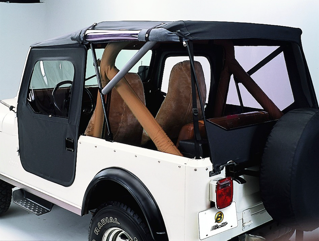 Bestop 51402-01 Tigertop Black Soft Top - image 2