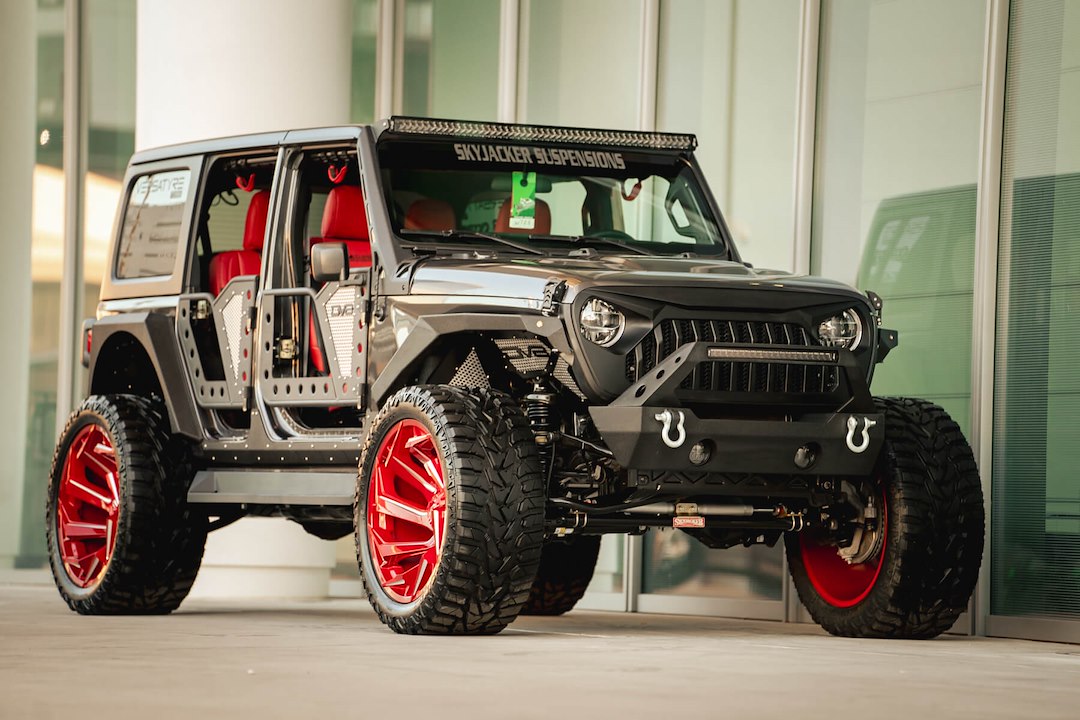 DV8 Offroad GRJL-01 Angry-Style Jeep JL Grille