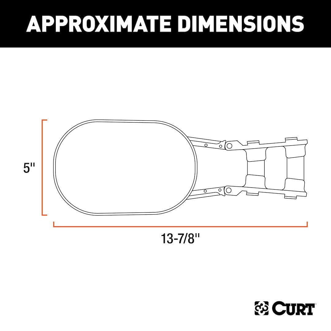 Curt 20002 Exterior Towing Mirror - image 6