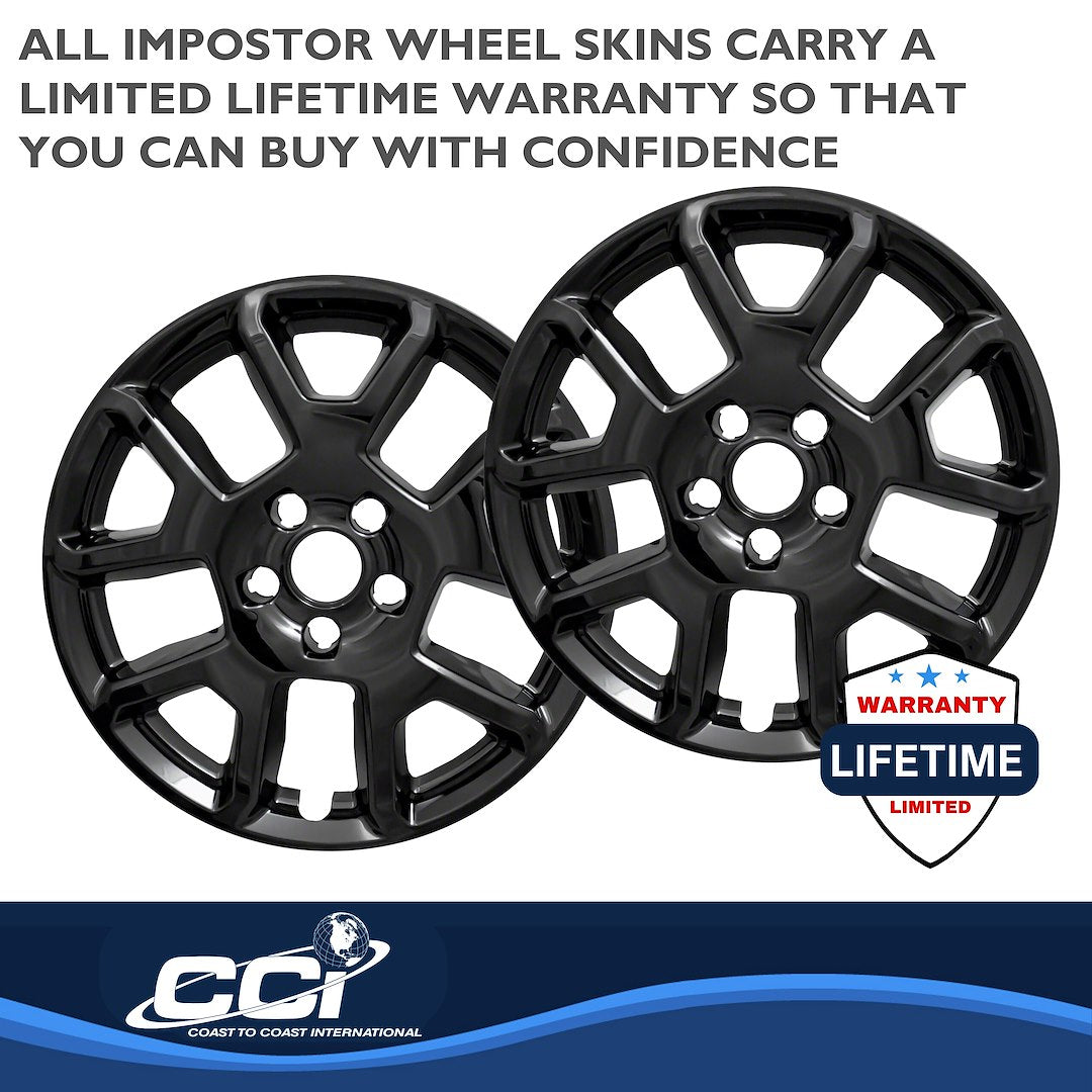 Coast To Coast IMP443BLK Chrome Renegade Impostor Wheel Skins - image 4