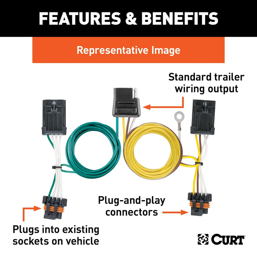 Curt 56094 Trailer Wiring Connector - image 2