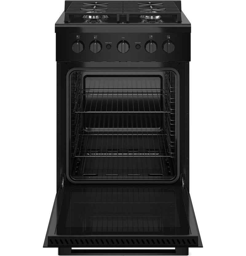 GE Profile PLS624DTBB RV Propane Range 24" 4 Burner with Oven – Black