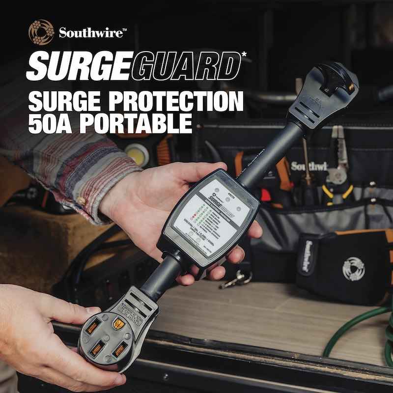 Surge Guard® 44270 Portable RV Surge Protector – 50 Amp