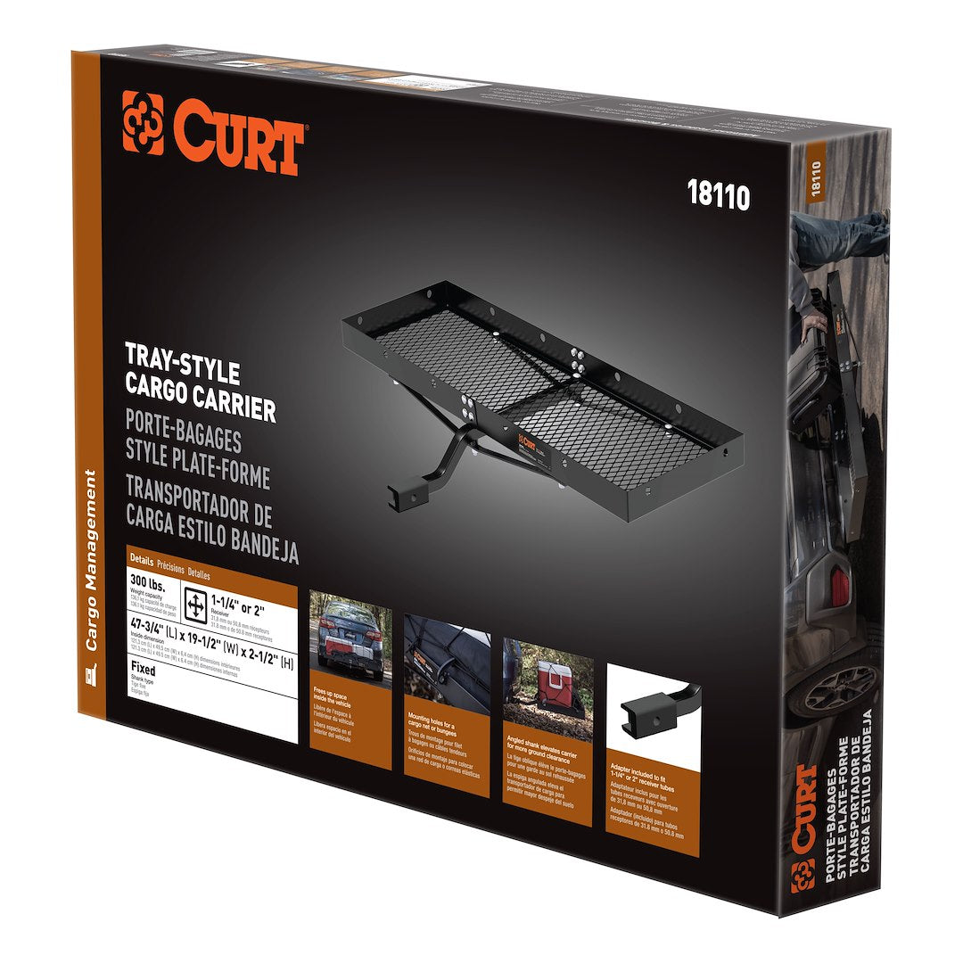 Curt 18110 Trailer Hitch Cargo Carrier - image 8