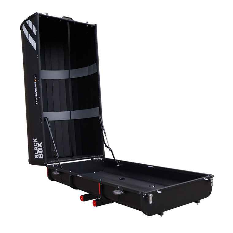 Lets Go Aero H01502 Black Box Hitch Cargo Carrier with Enclosed Storage