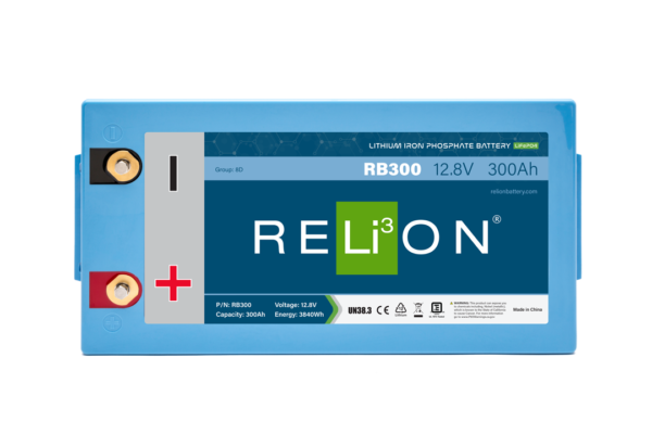 RELiON Lithium Battery RB300 Group 31 12V 300Ah Marine Deep Cycle