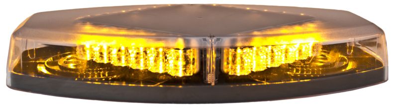 Hella H27995001 MLB 50 Fixed-Mount Amber LED Mini Warning Bar