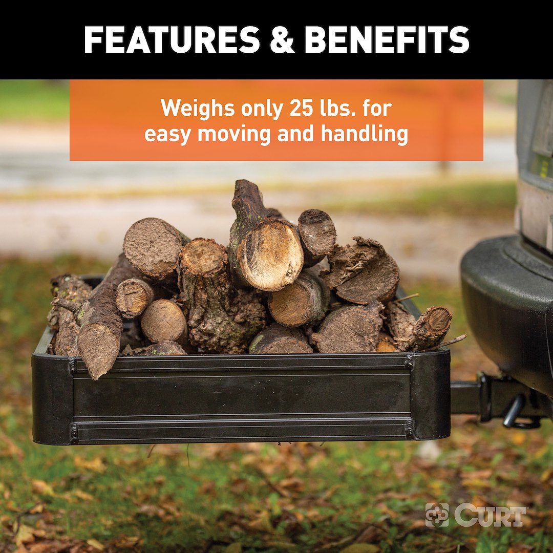 Curt 18113 Trailer Hitch Cargo Carrier - image 8