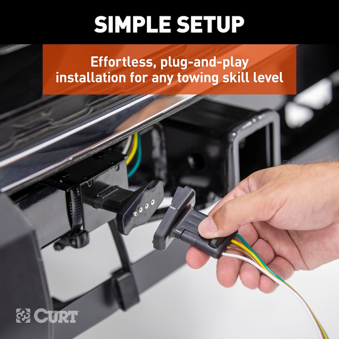CURT 58306 Magnetic Vehicle-End 4-Flat Connector - image 7