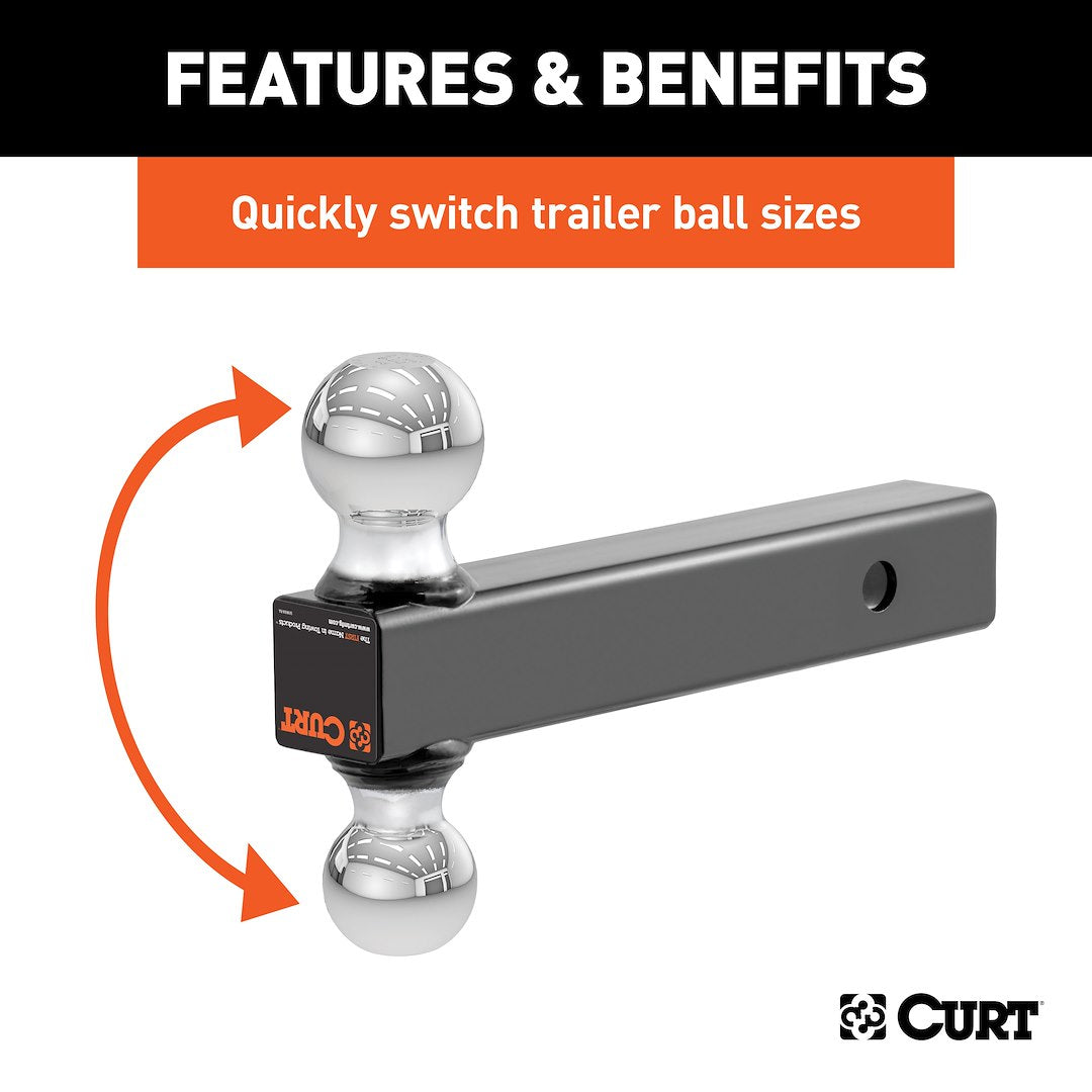 Curt 45002 Trailer Hitch Ball Mount - image 4