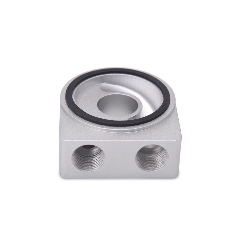 Mishimoto Mmop-Sp Silver Oil Cooler Sandwich Plate