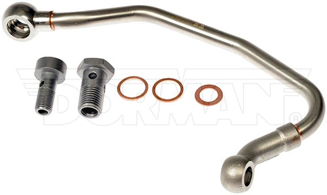 Dorman 667709 8-Inch Steel Turbo Oil Feed Line - image 2