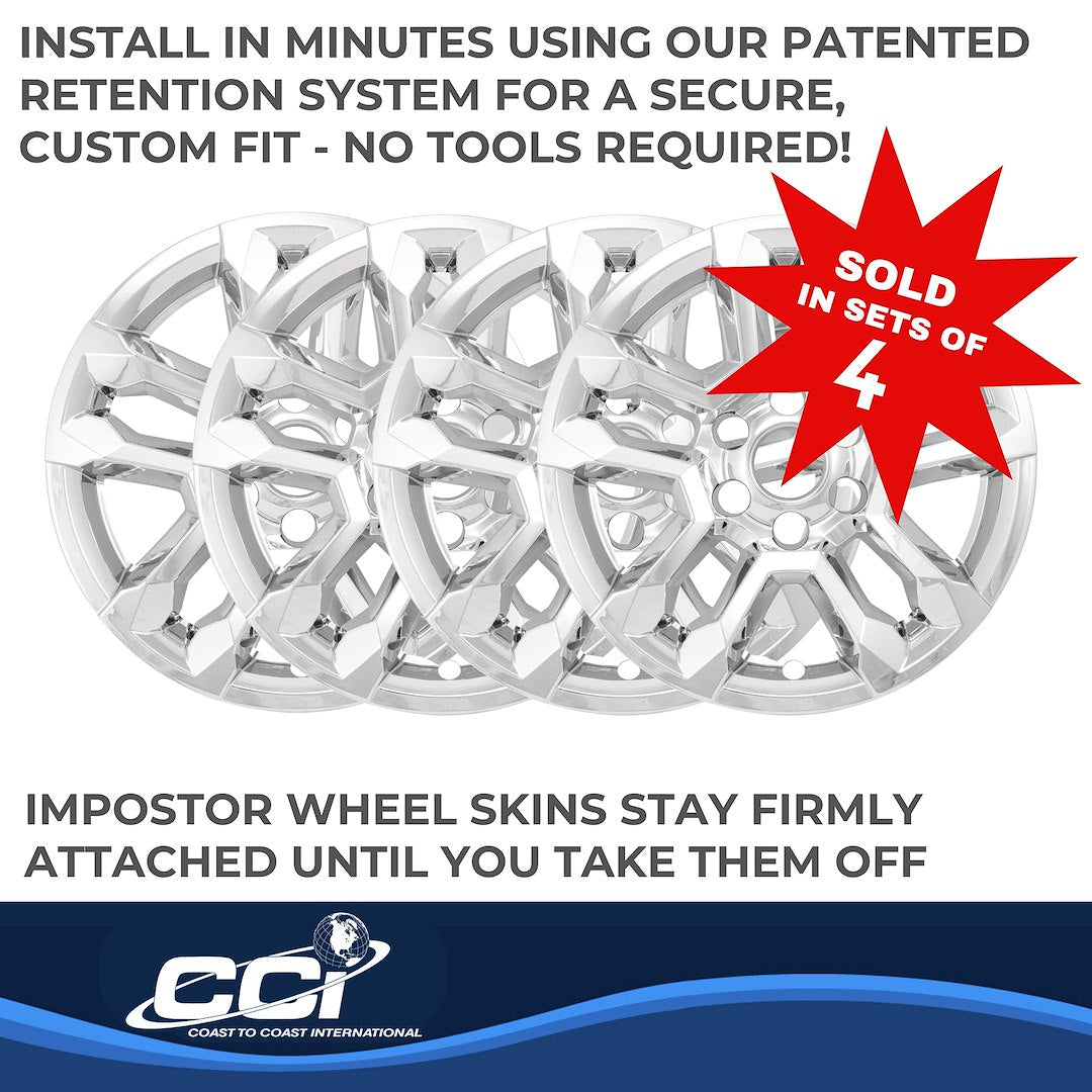 Coast To Coast IMP502X Silverado Chrome 18-Inch Skin - image 5