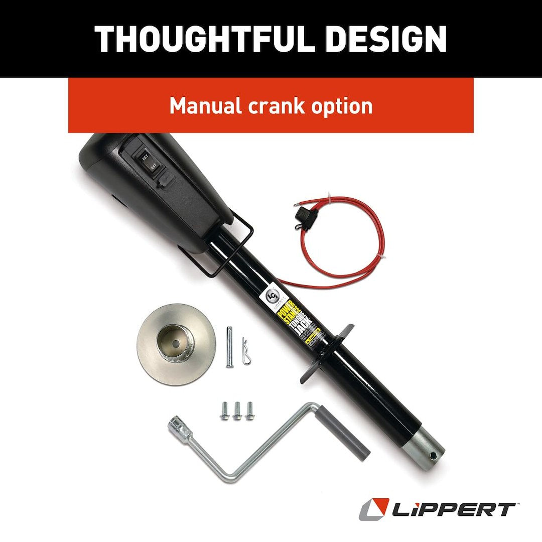 Lippert Components 813748 Trailer Tongue Jack - image 8