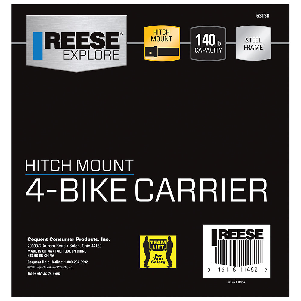 Reese 63138 Bike Rack - image 15