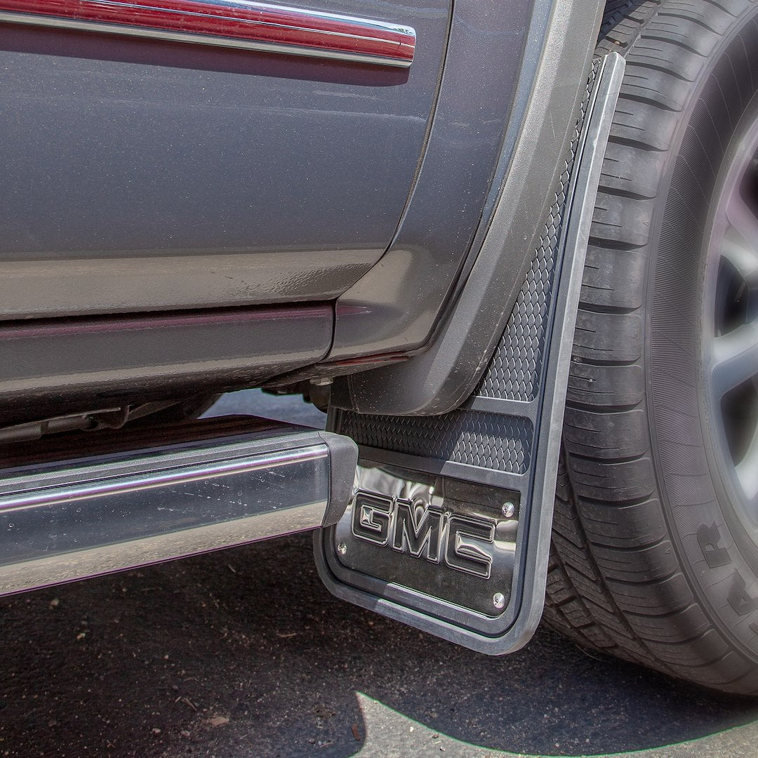 Plasticolor 001841R01 GMC Front Mud Flaps, Set of 2