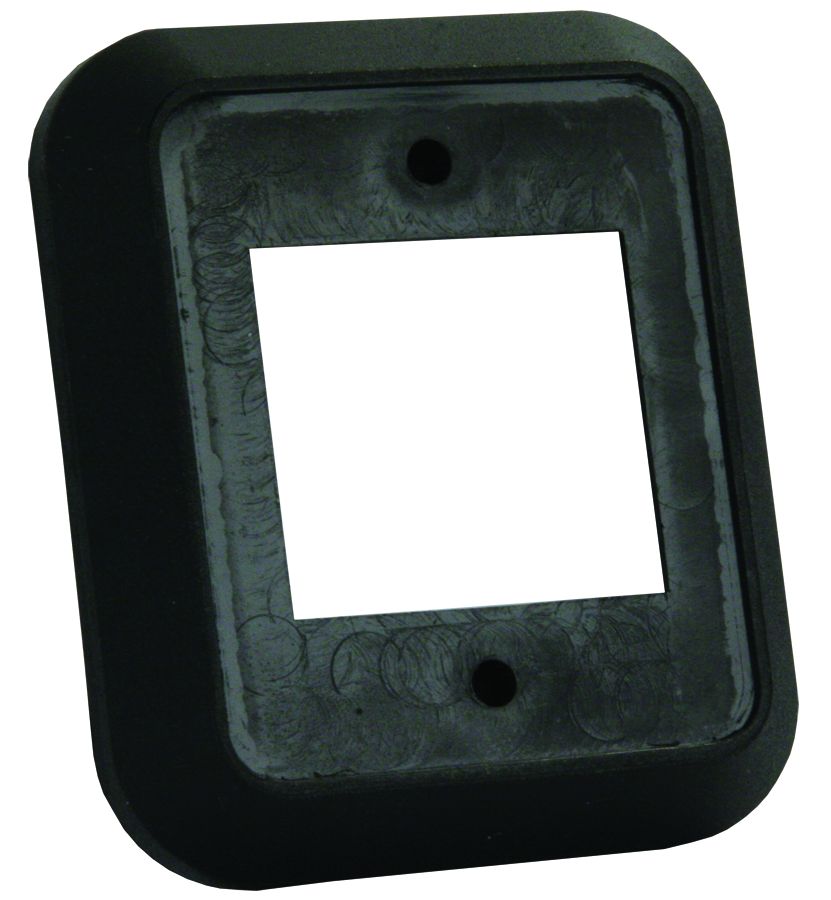 JR Products Switch Plate Cover (13525) – Color: Black